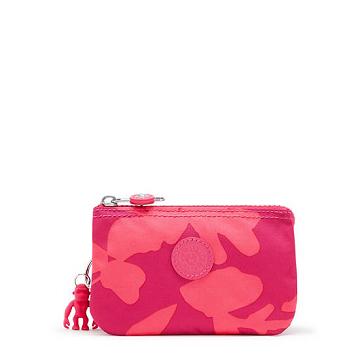 Kipling Creativity Small Printed Pouch Tassen Rood | België 1097LI